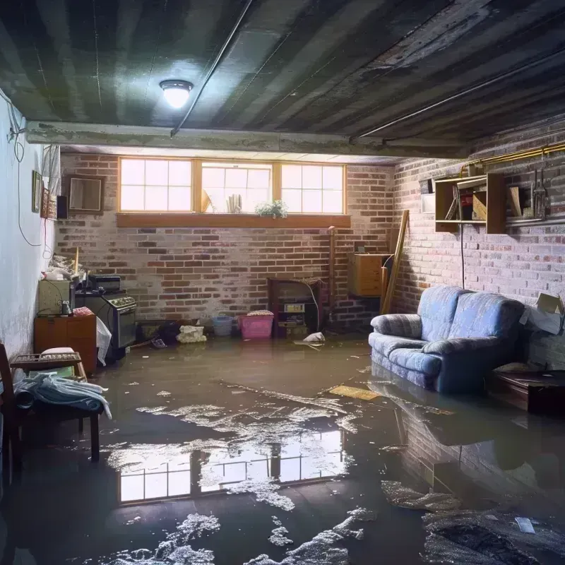 Flooded Basement Cleanup in East Concord, NH